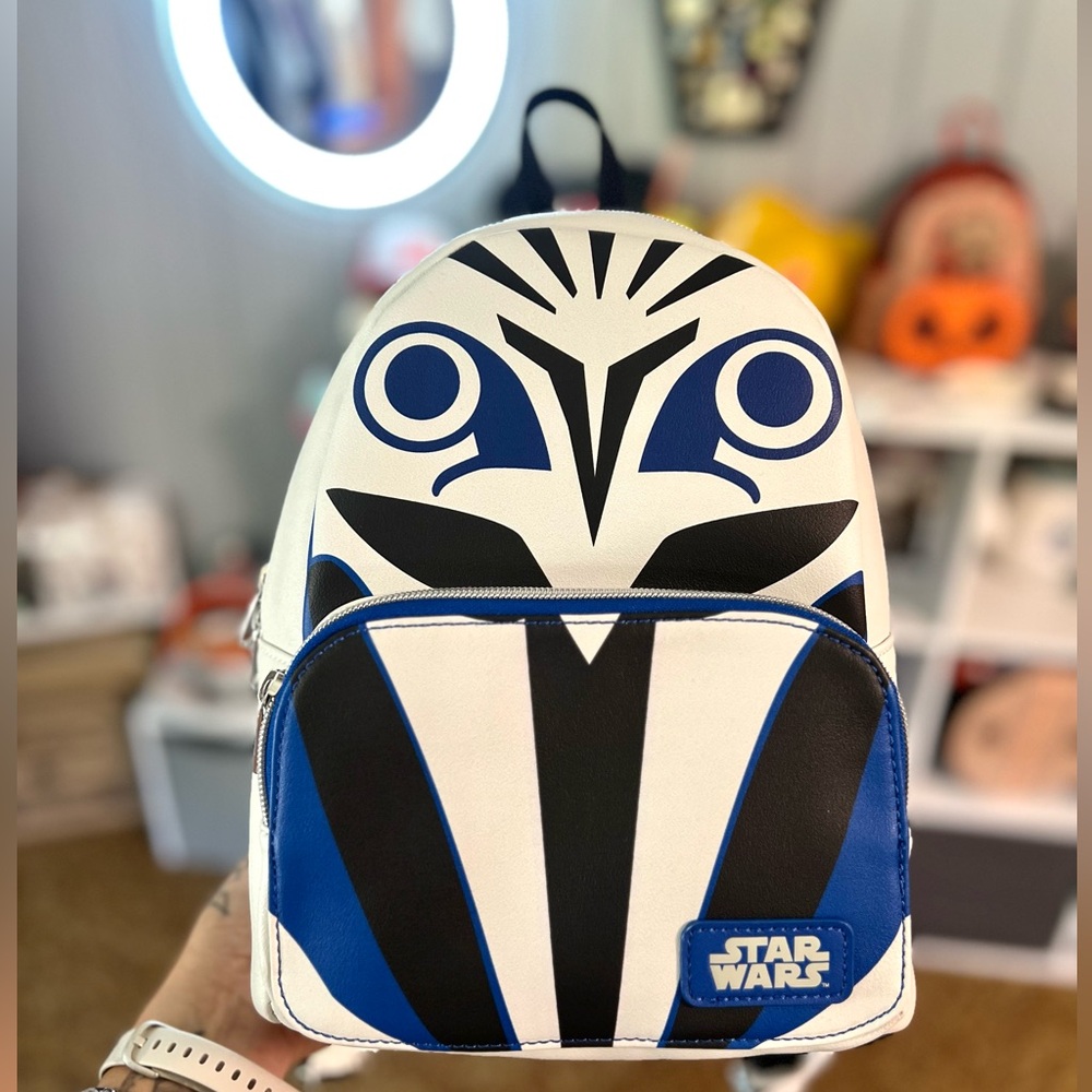 Star Wars Blue and White Backpack
